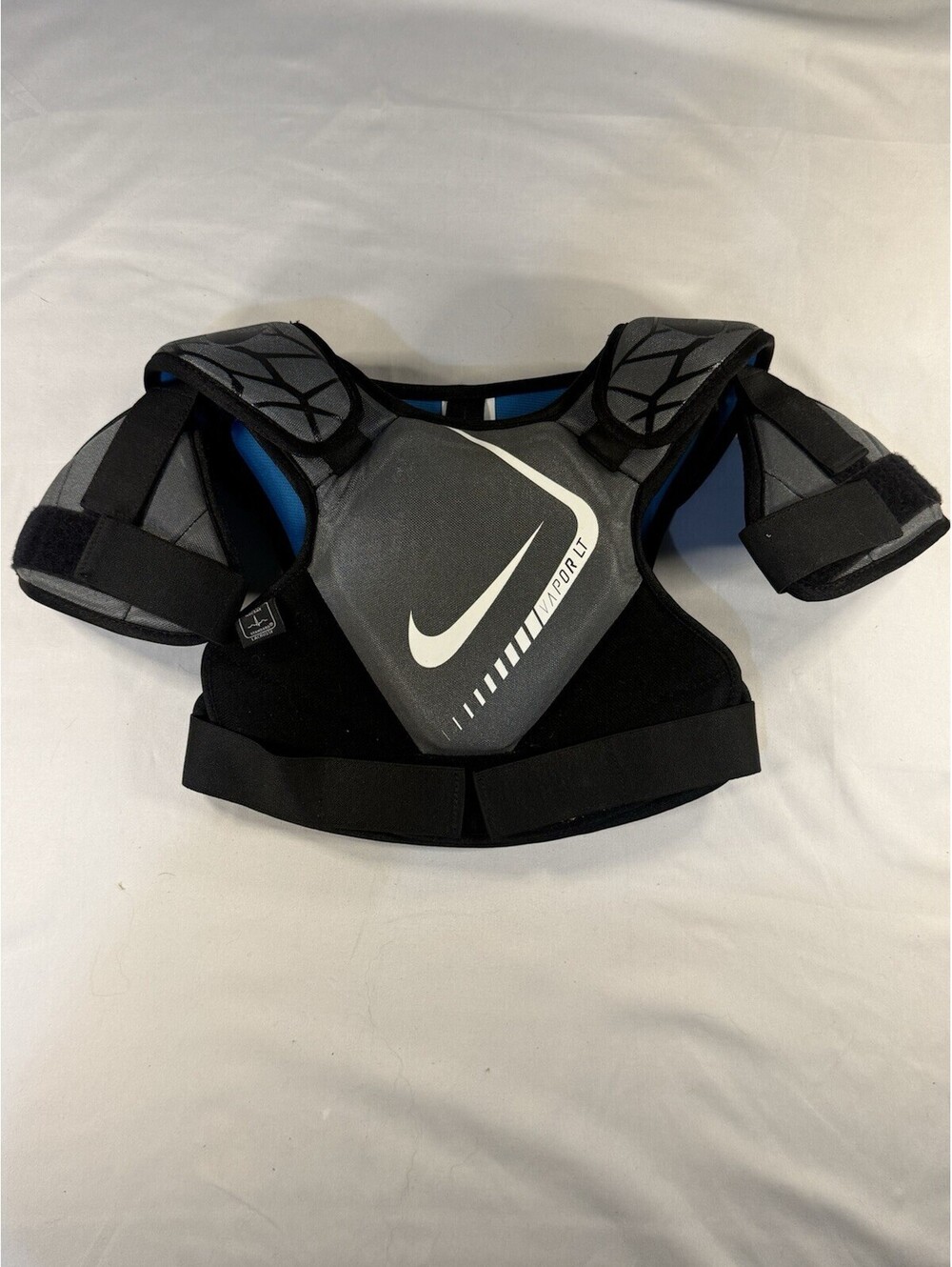Nike Vapor‎ Select Lacrosse Shoulder Pads Black, Size Youth Medium